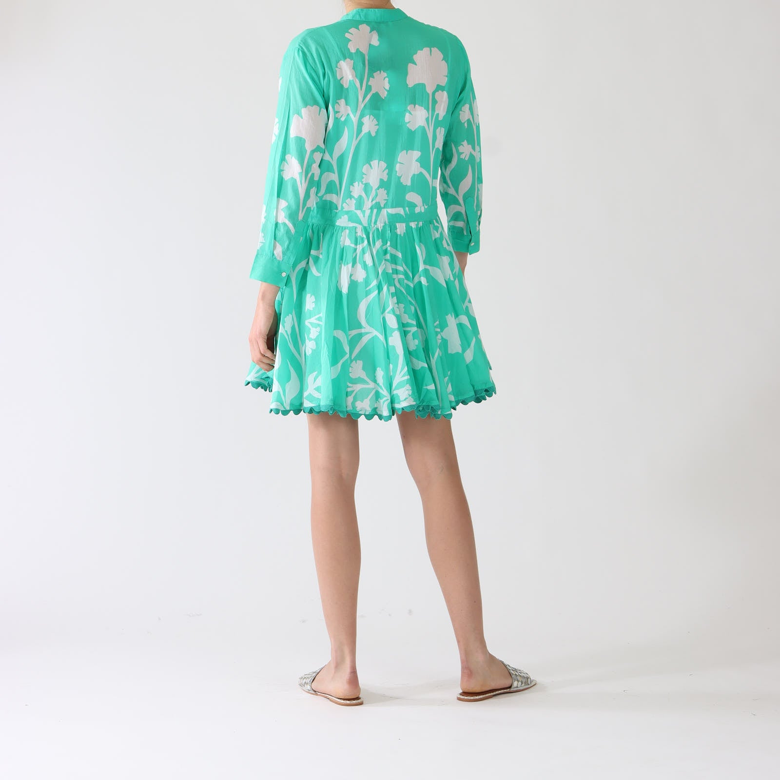 Jade Majorelle Print Dress