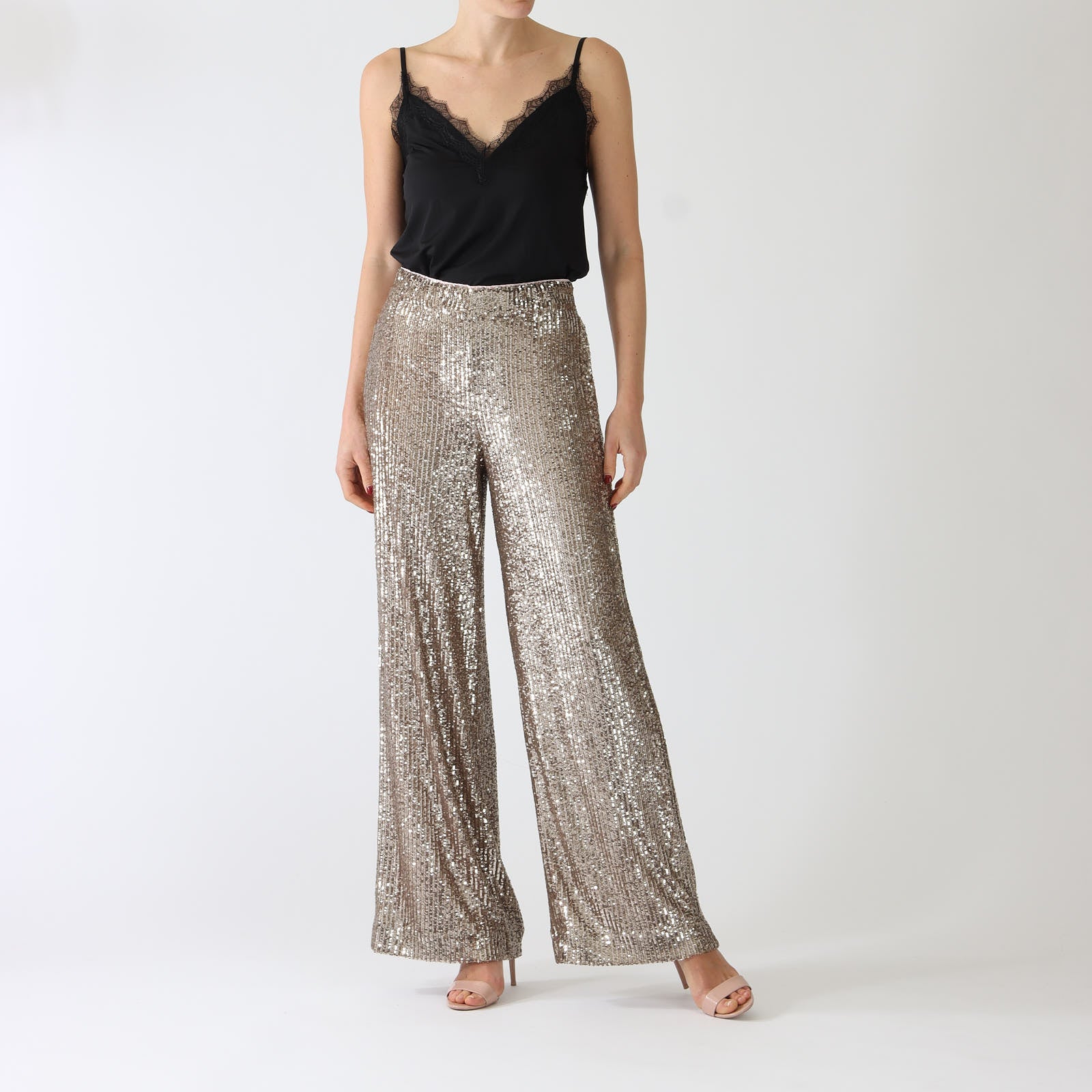 Shiny Sand Winterthur Sequin Pants