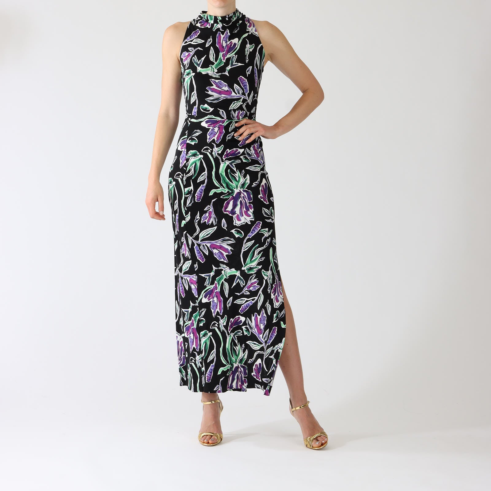 Violet Tulip Fields Libby Maxi Dress