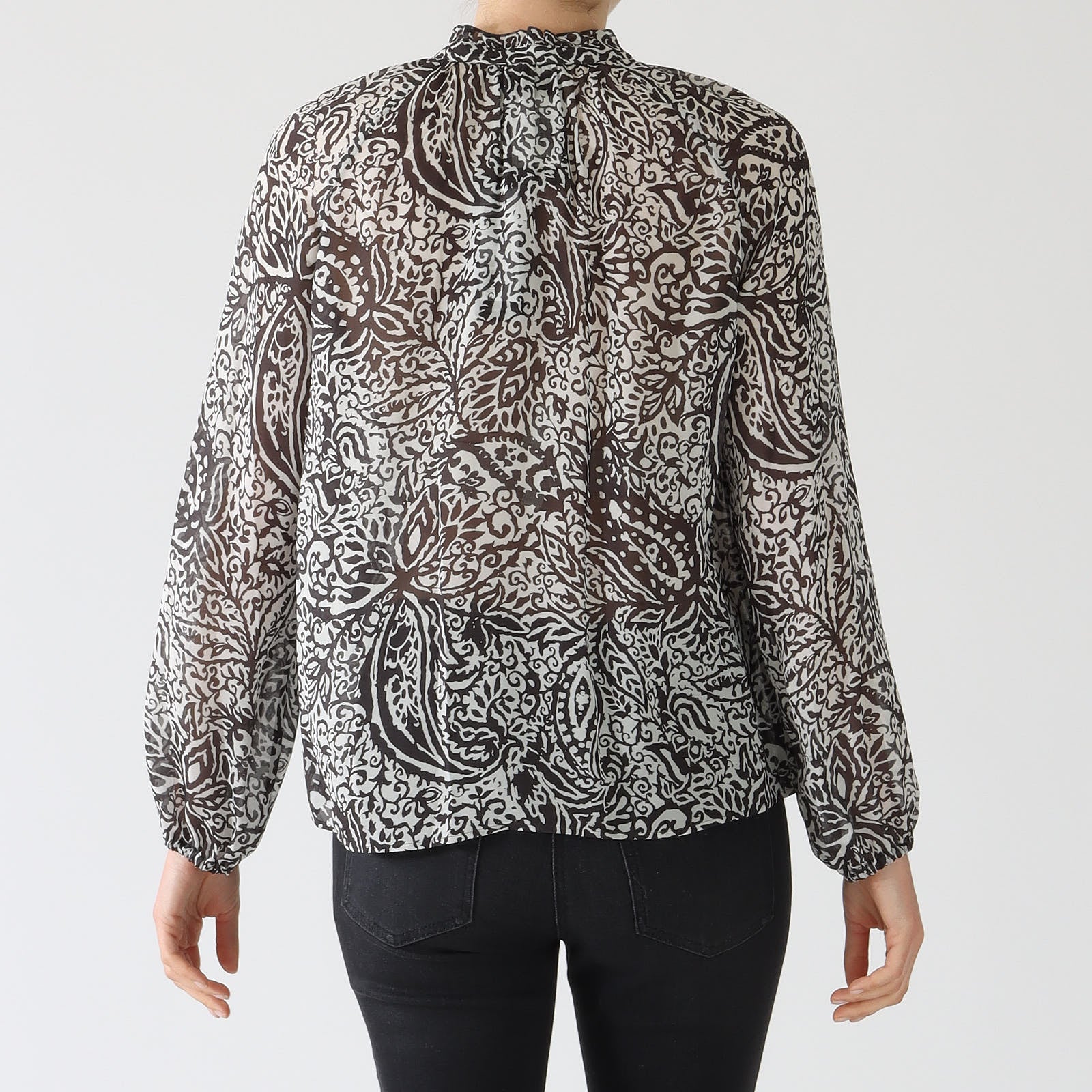 Milk Paisley Print Tunic Blouse