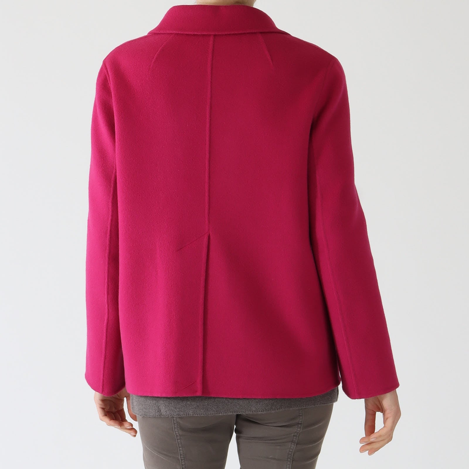 Berry Pink Doubleface Jacket