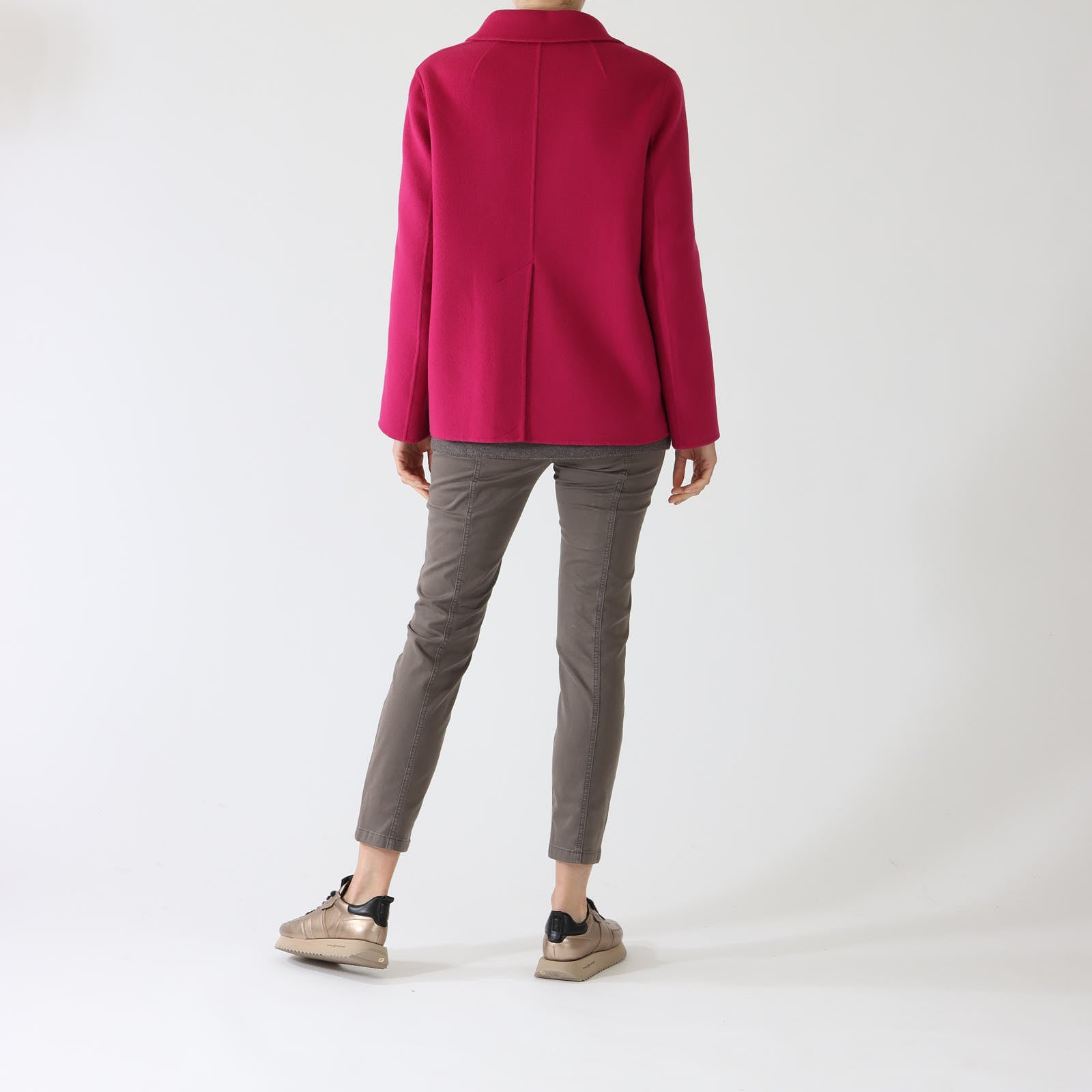 Berry Pink Doubleface Jacket