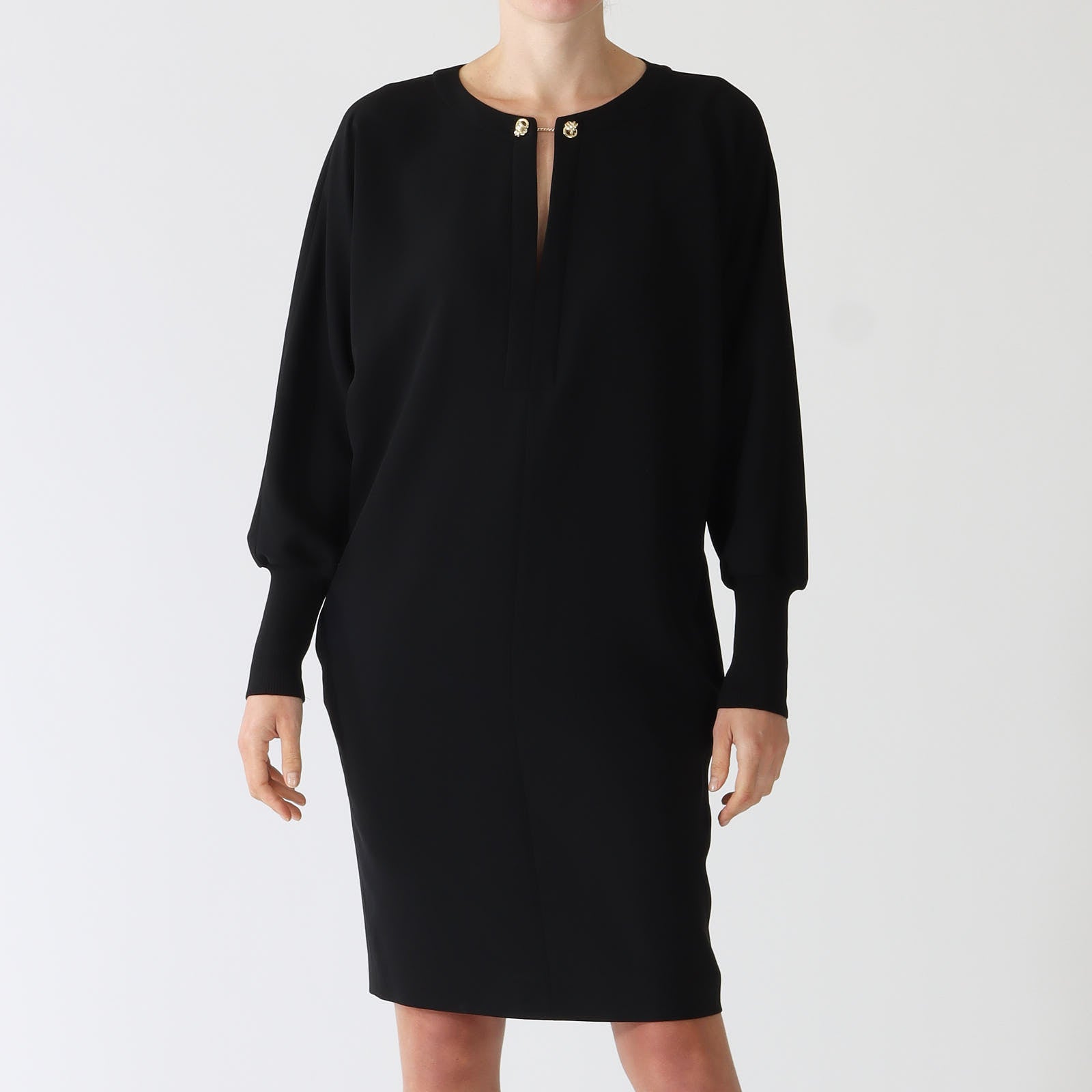 Black Asti Sheath Dress