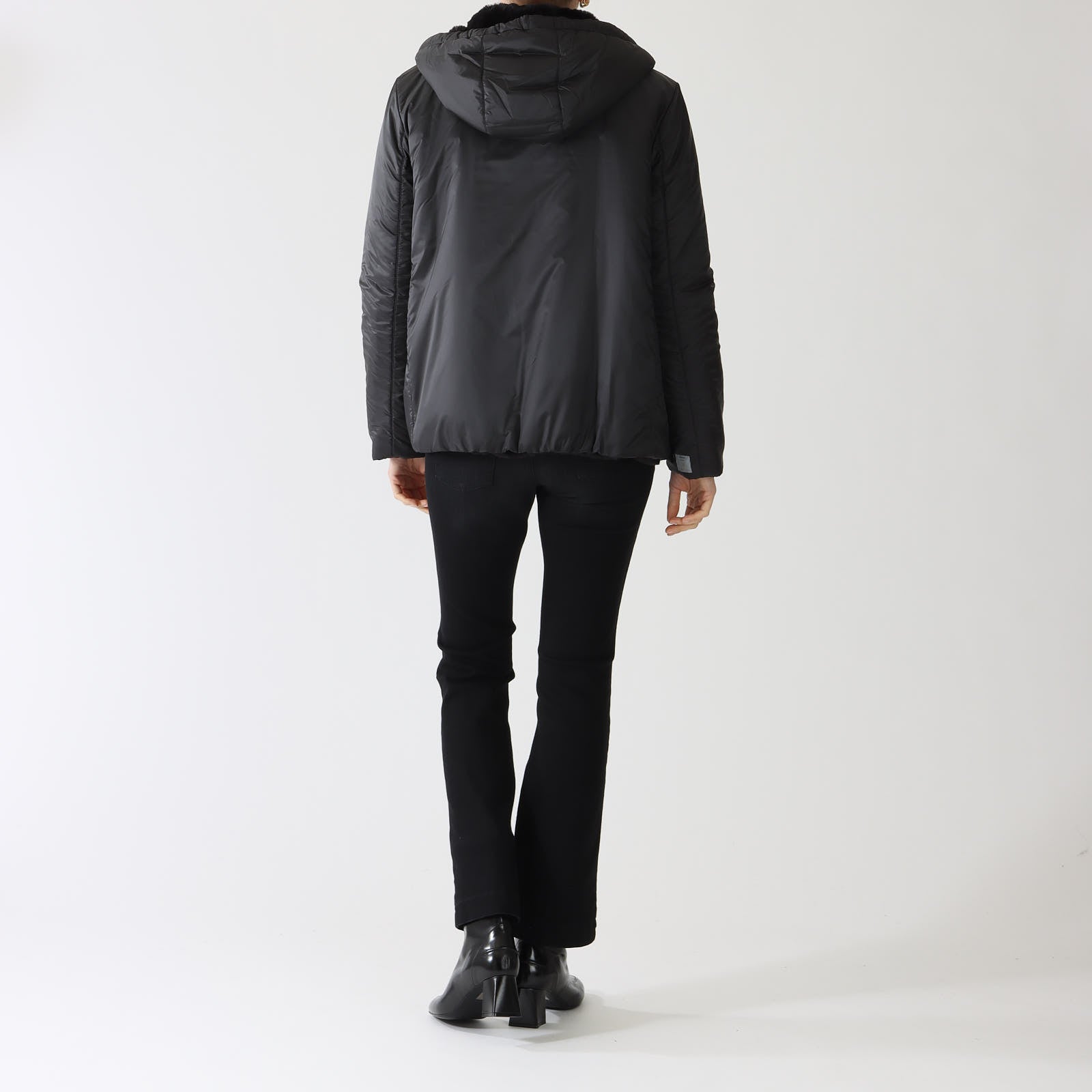 Black Flinn Reversible Jacket