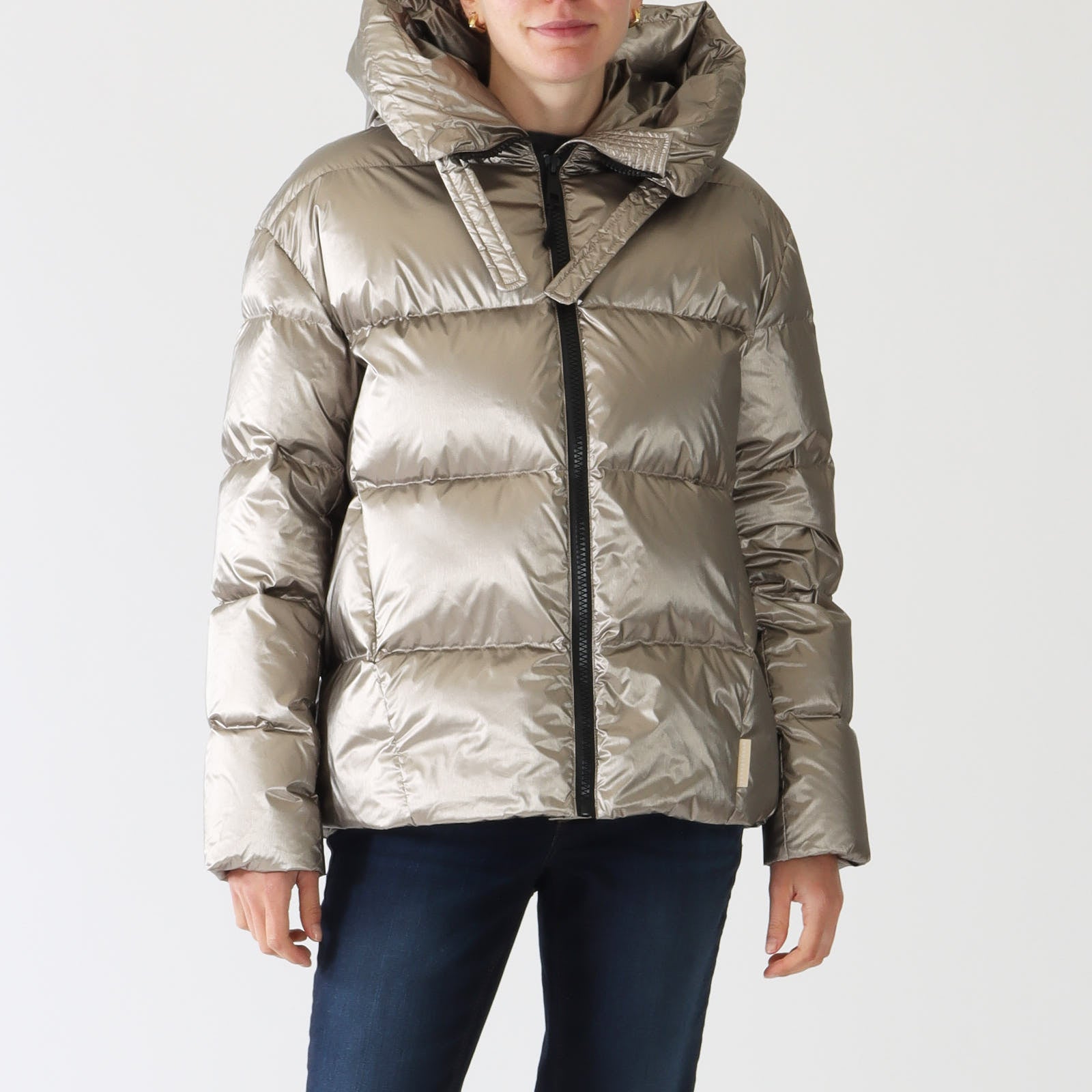 Light Bronze Taray Puffer Jacket