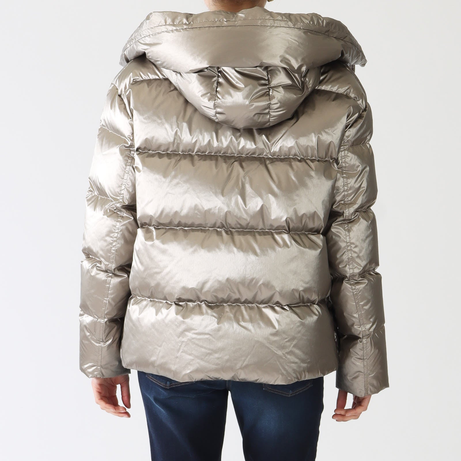 Light Bronze Taray Puffer Jacket