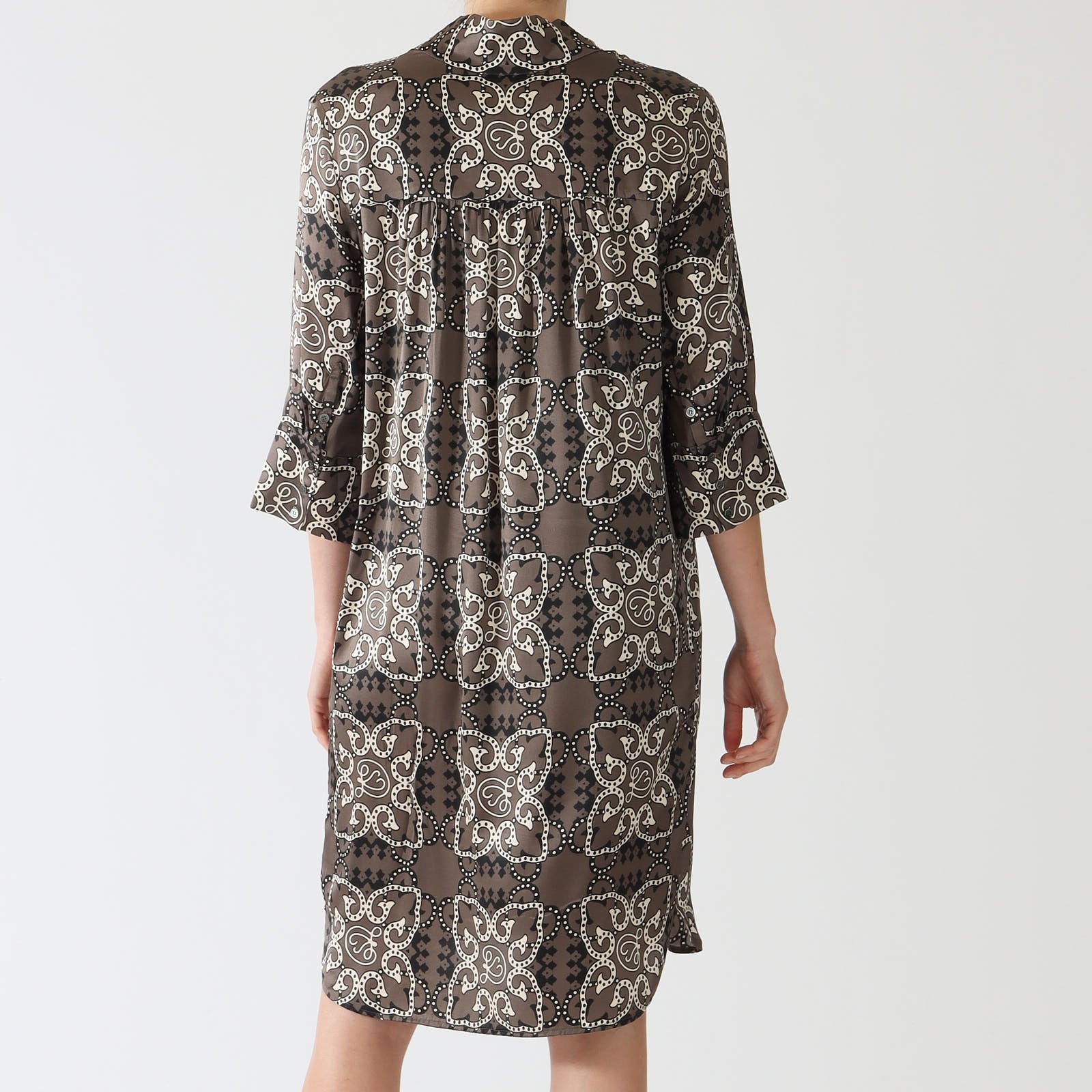 Kamille Solitaire Printed Dress