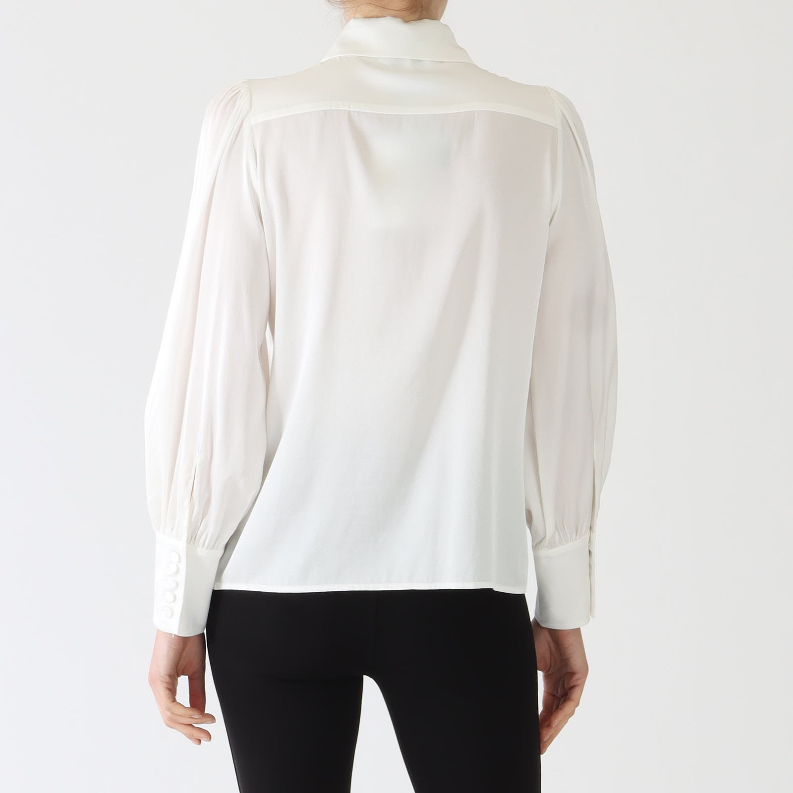 Jasmina Natural White Blouse