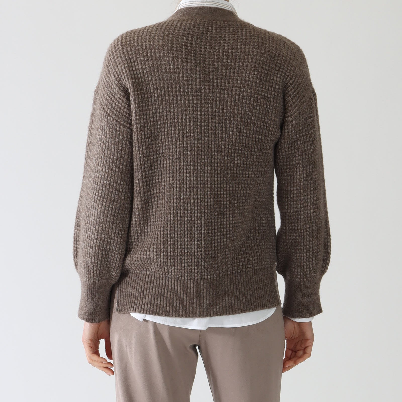 Fango Cashmere and Silk Blend Cardigan