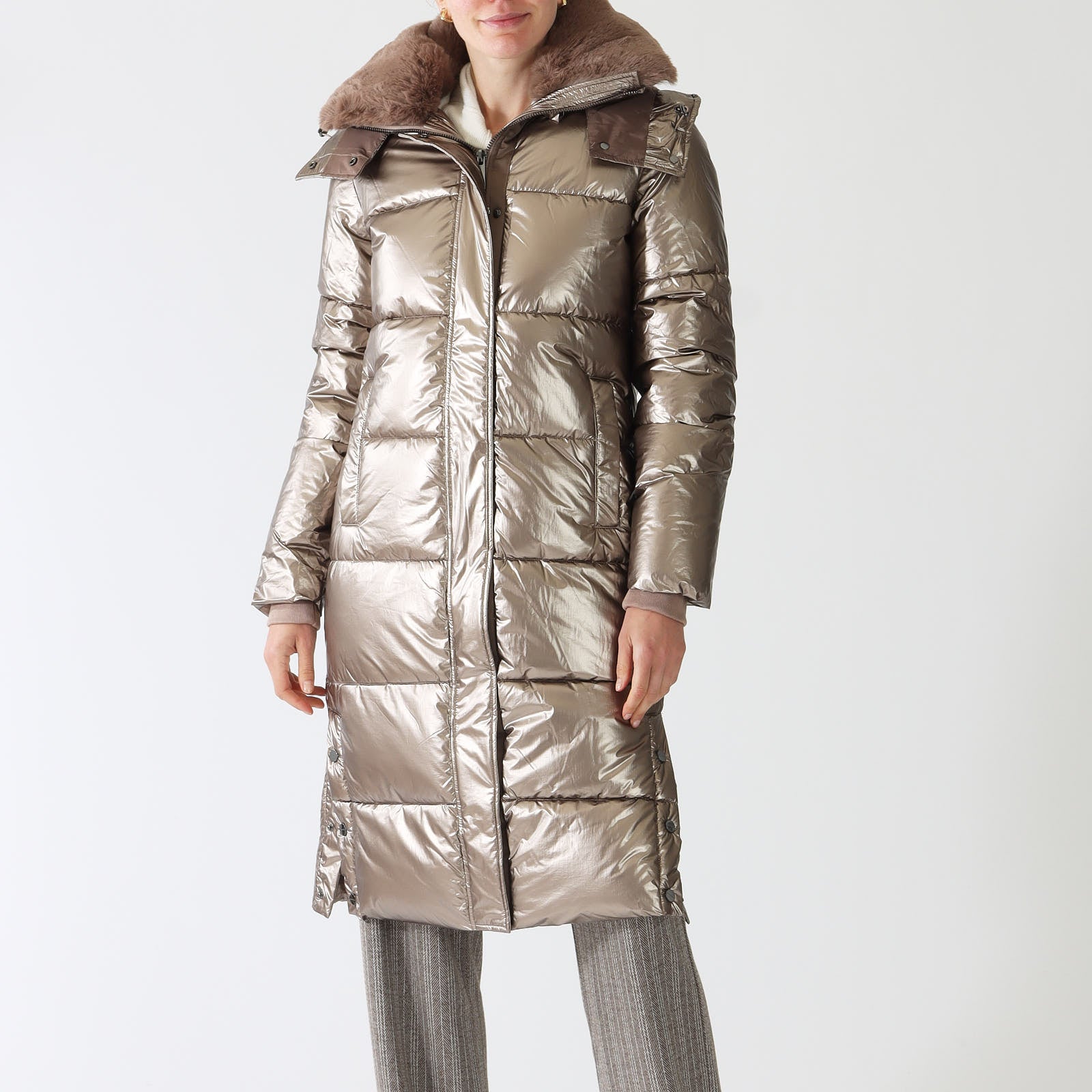 Bronze Heart Padded Coat