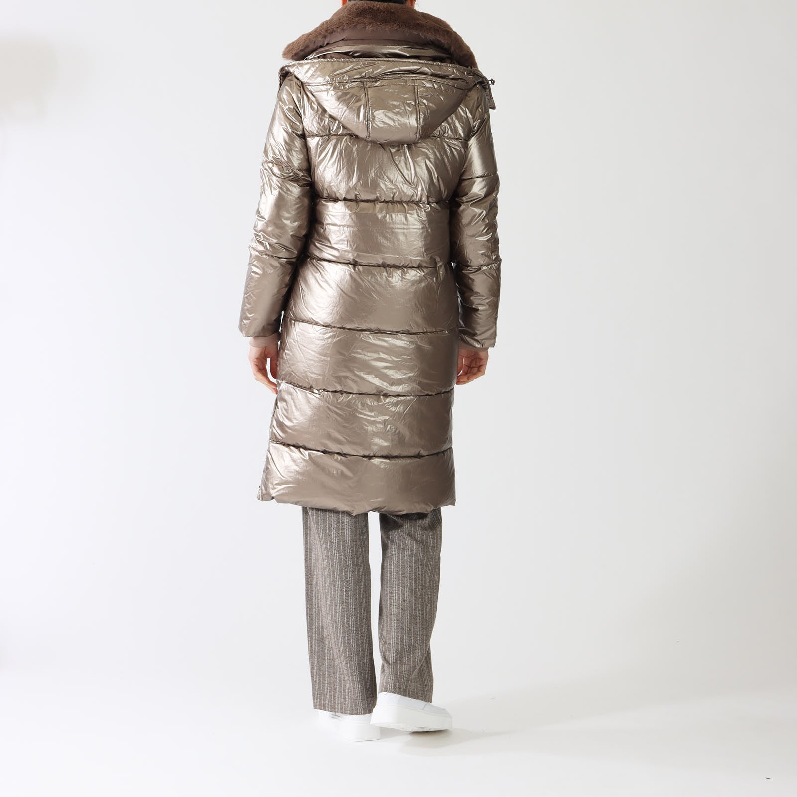 Bronze Heart Padded Coat