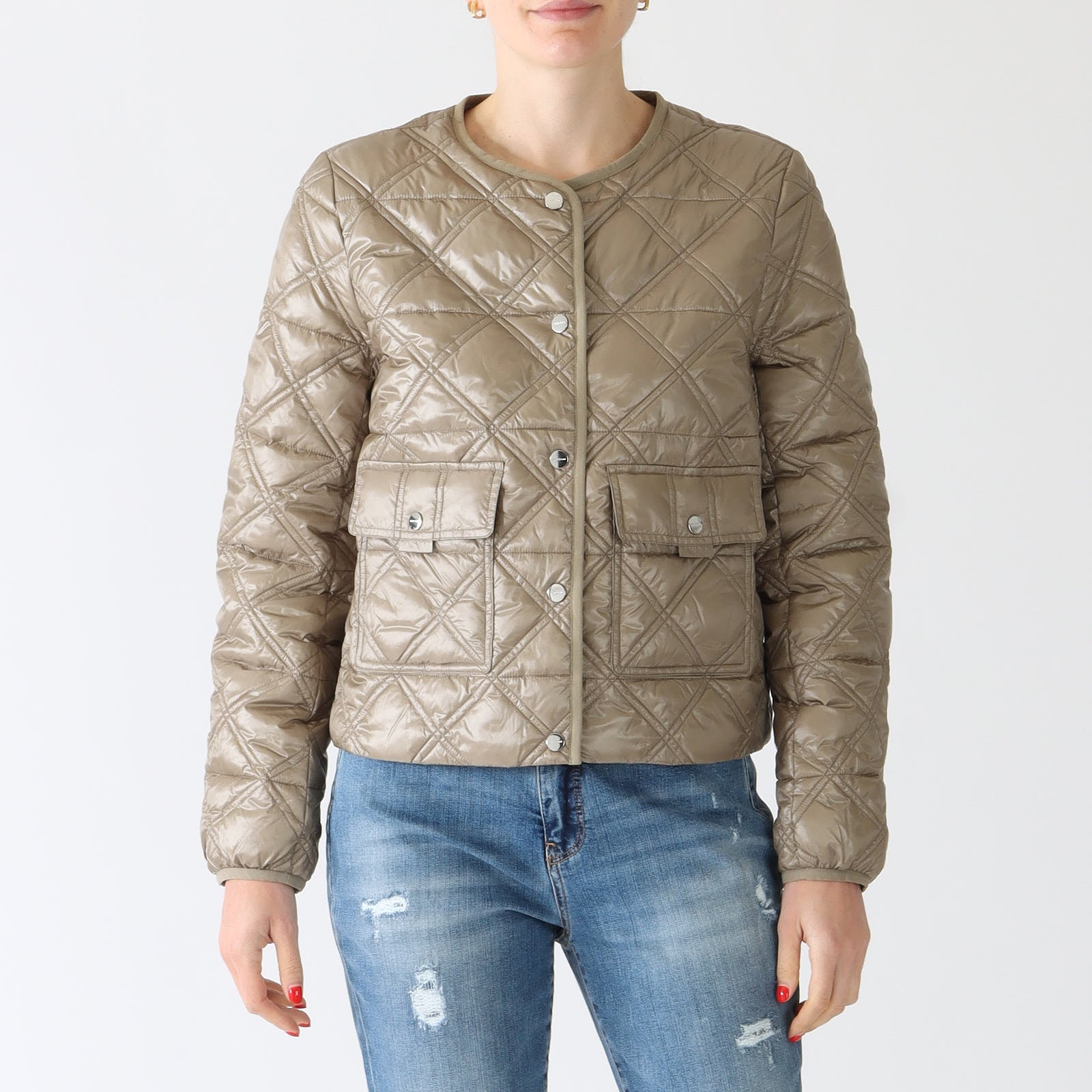 Sage Powder Quilted Jacket