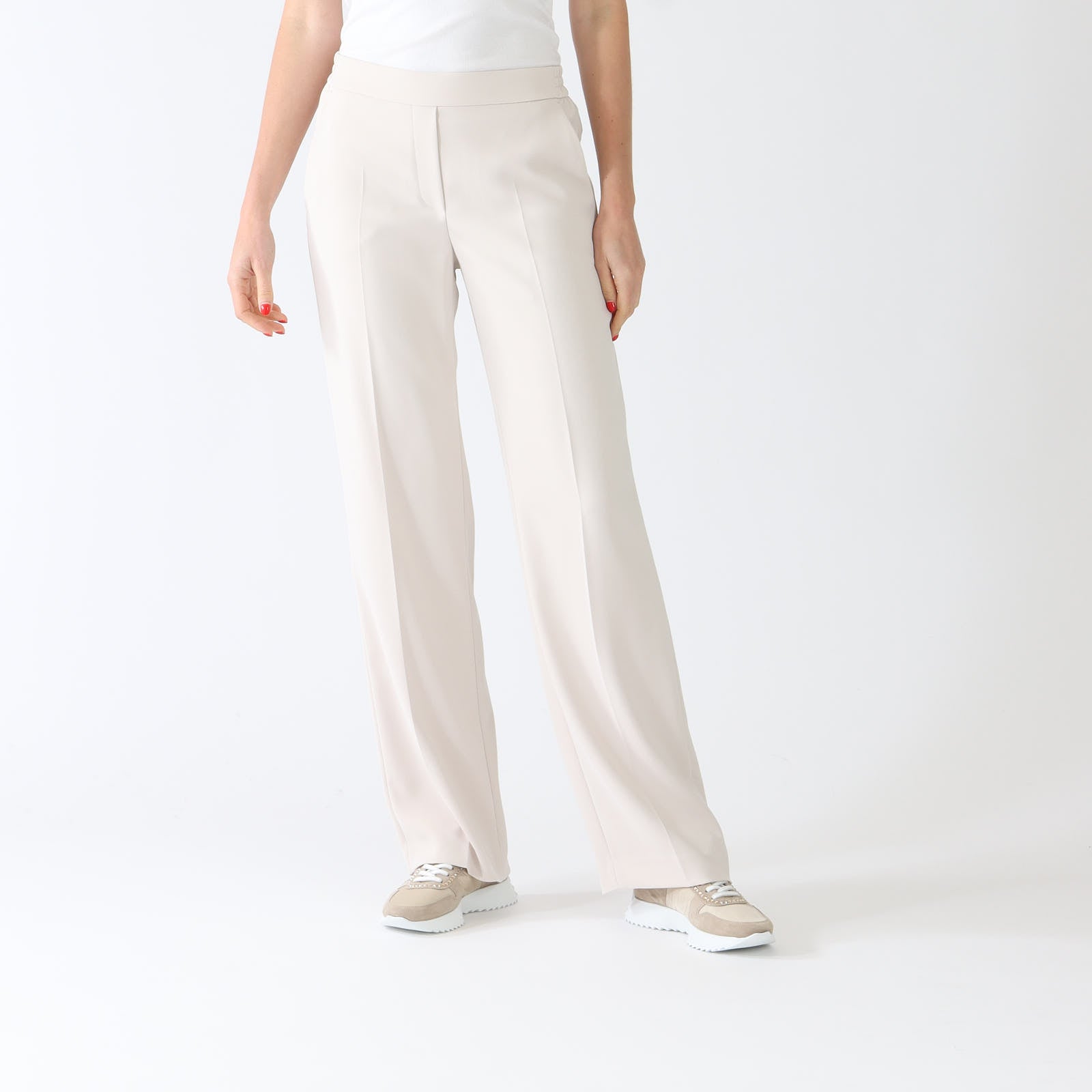 Deep Pearl Washington Wide Leg Pants