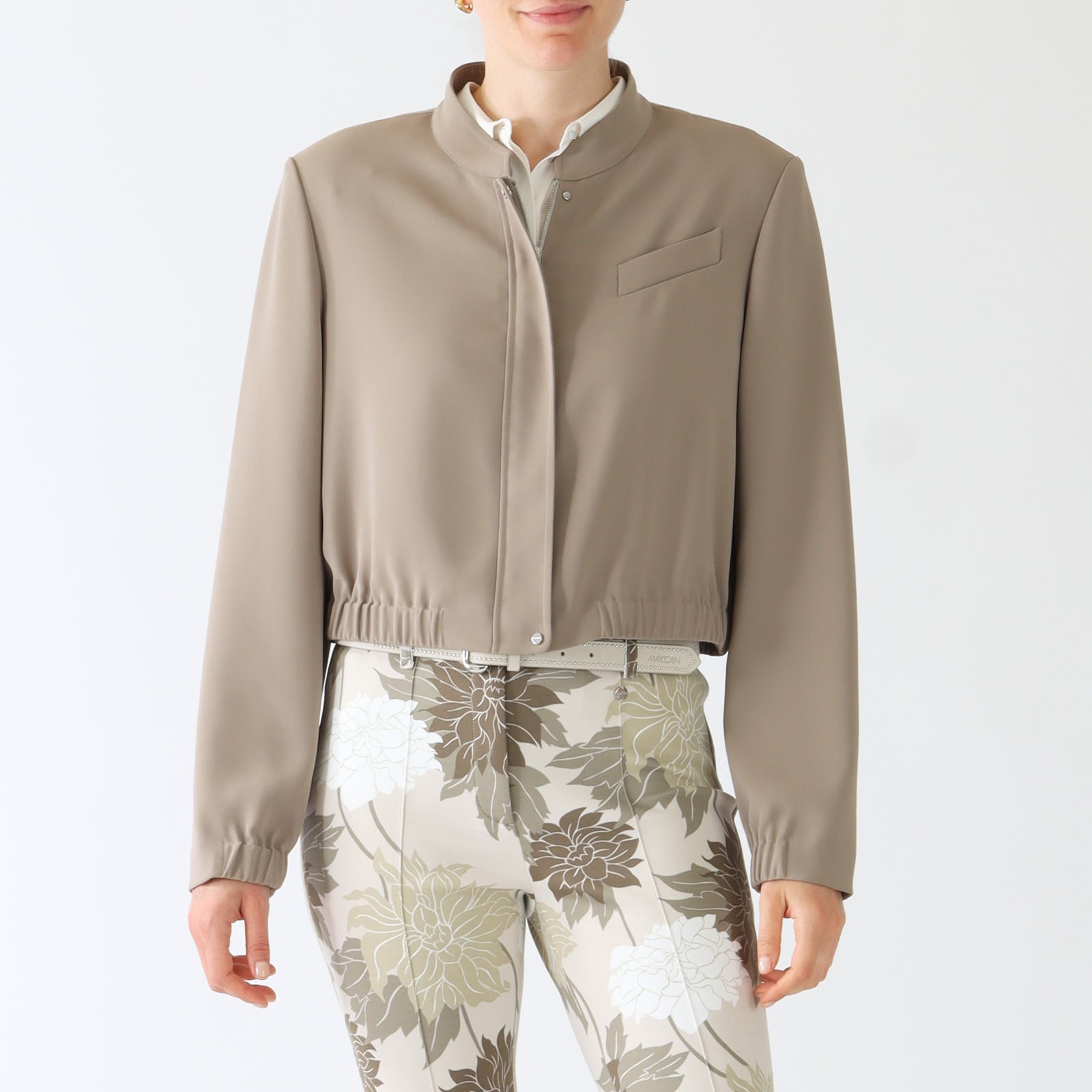 Sage Powder Bomber Jacket