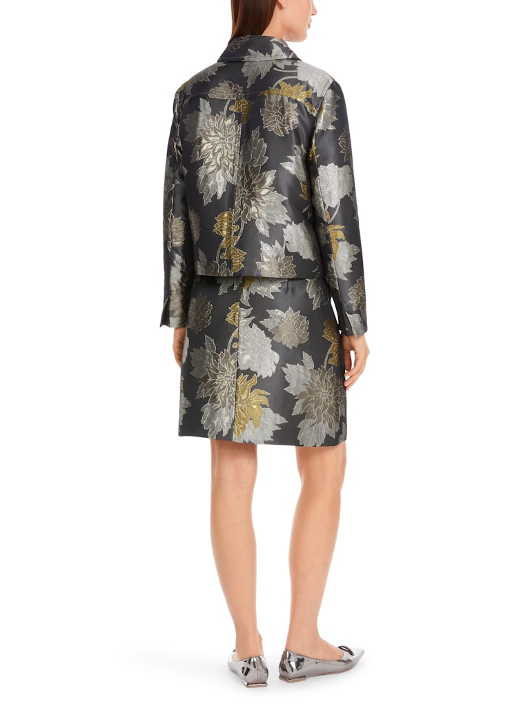 Sage Powder Noble Print Jacket