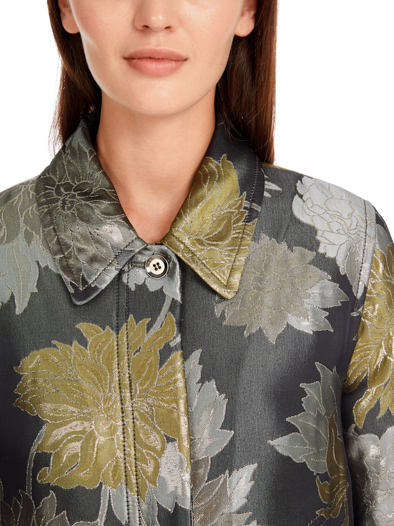 Sage Powder Noble Print Jacket