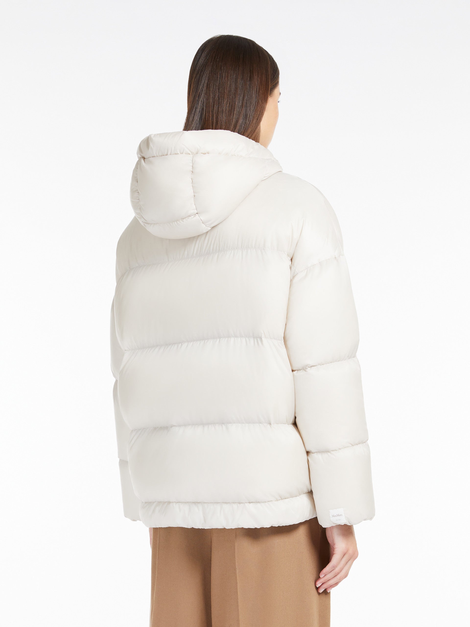 Sand Trebi Down Quilted Jacket