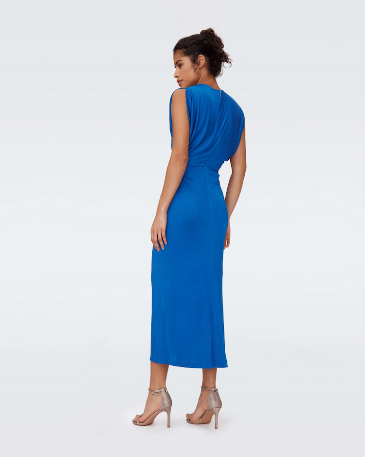 Sapphire Blue Williams Midi Dress