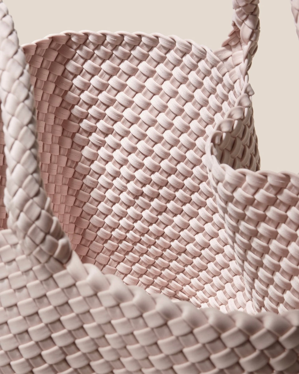 Shell Pink St Barths Medium Tote – Angela Beer | The ultimate ladies ...