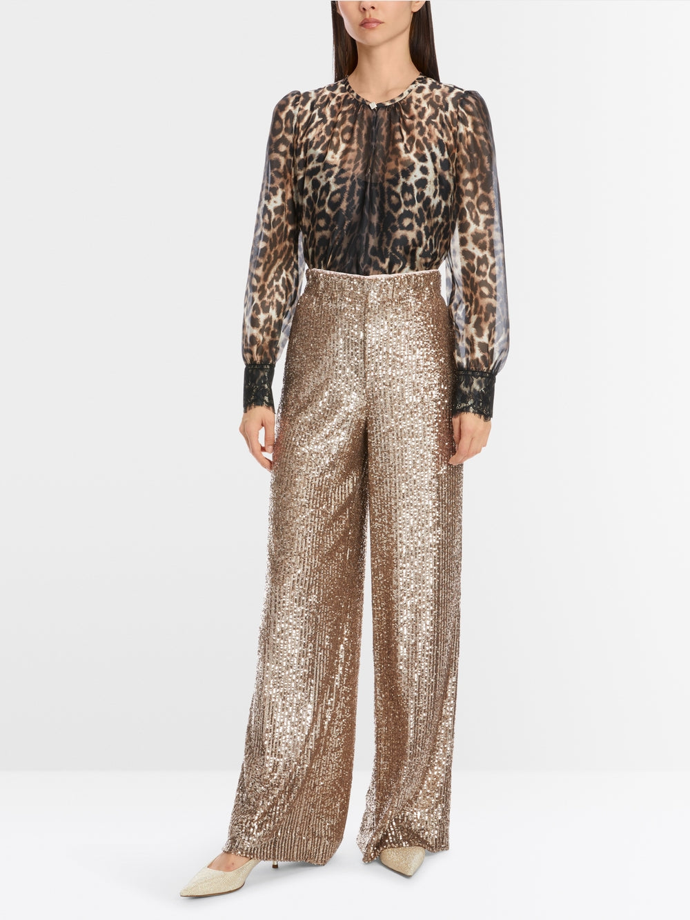 Shiny Sand Winterthur Sequin Pants