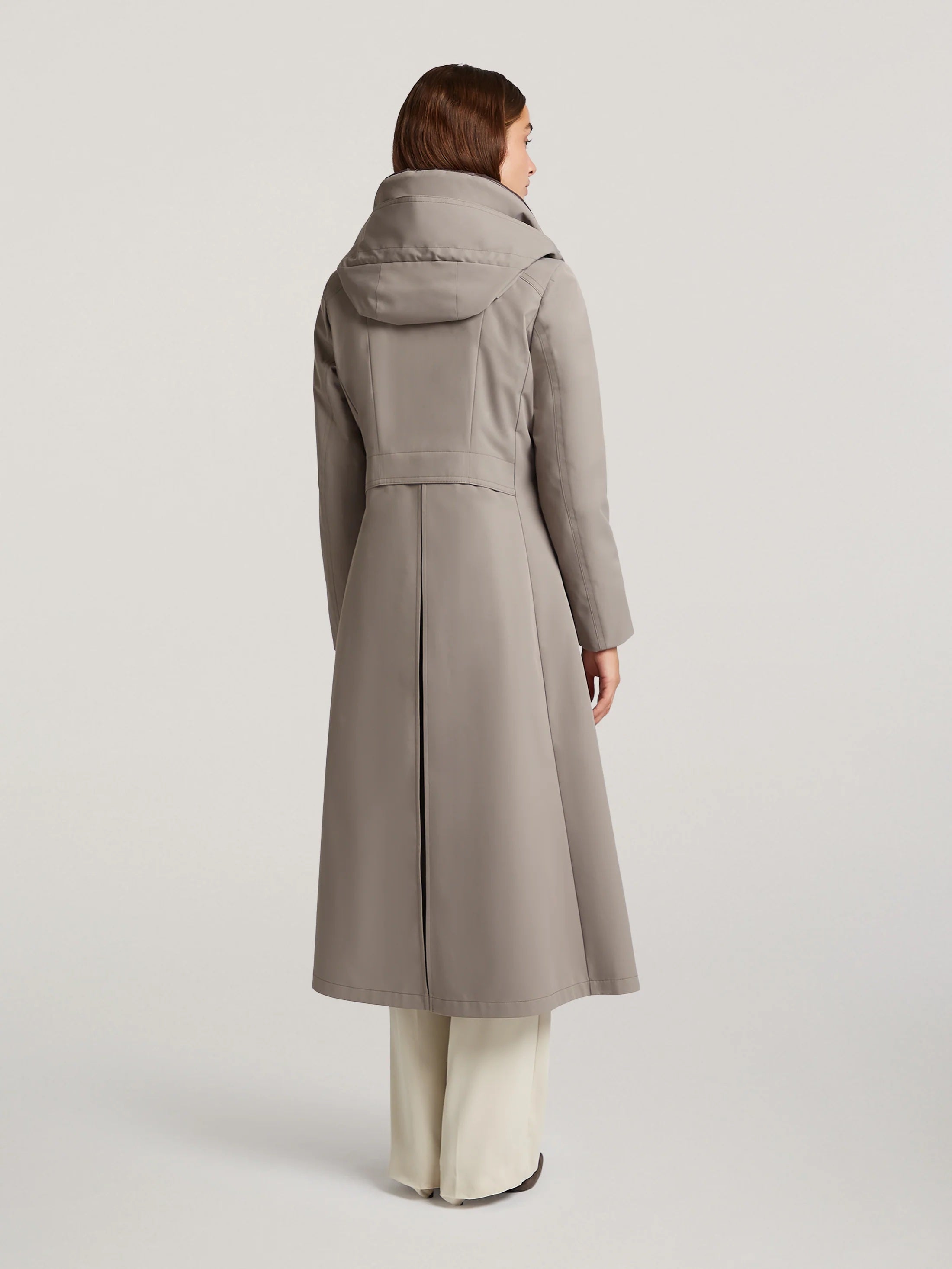 Smokey Taupe Morgan Raincoat