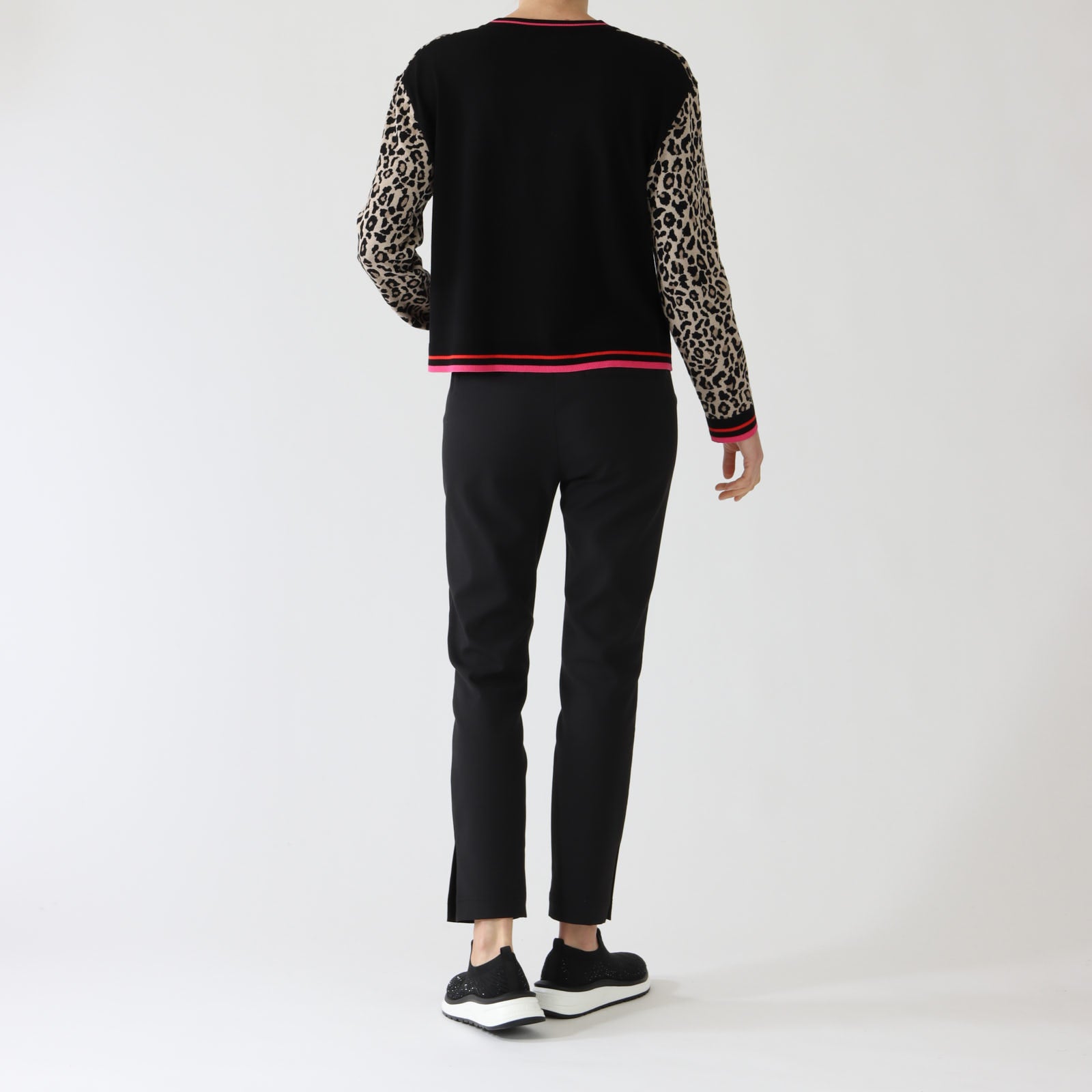 Soft Moon Rock Lee Big Jacquard Sweater