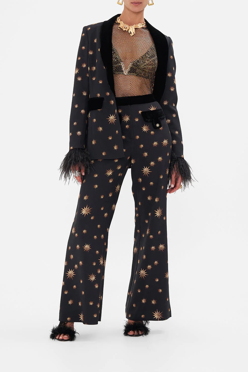 Soul Of A Star Gazer Tailored Single Breasted Jacket