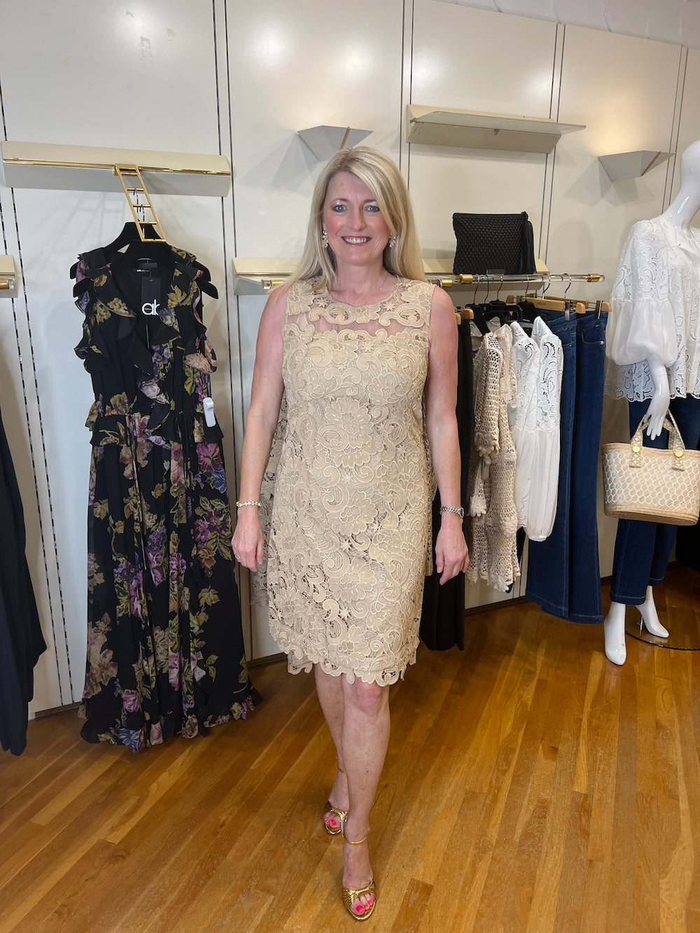 Teak Finley Lace Dress