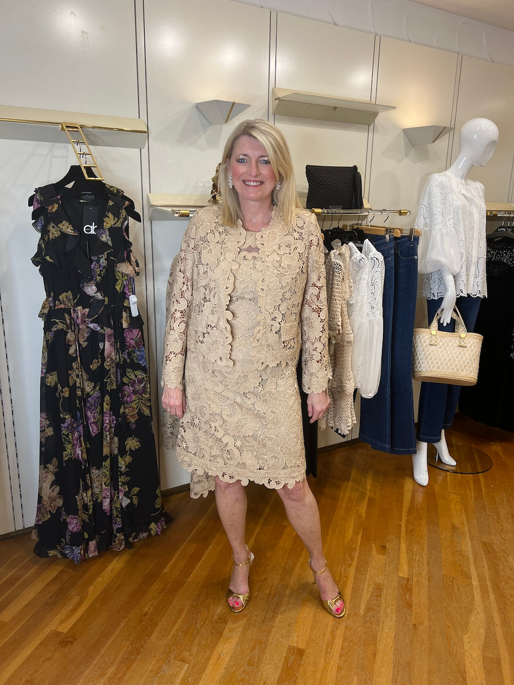 Teak Finley Lace Dress