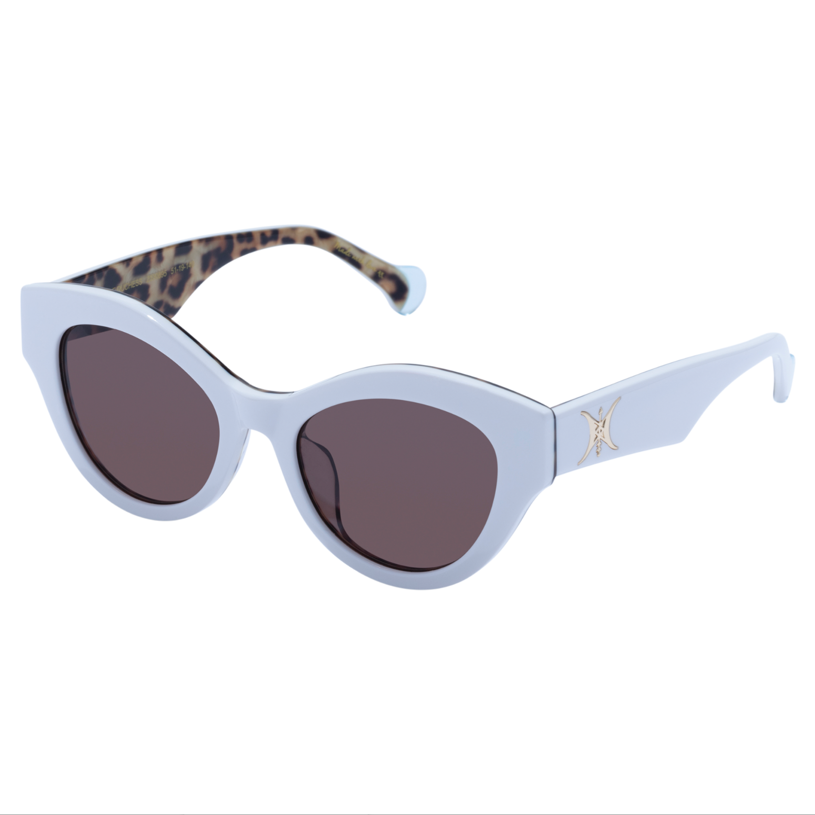 The Duchess White Sunglasses