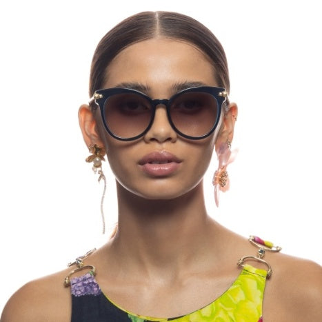 The Extras Ink & Vintage Tort Cat Eye Sunglasses