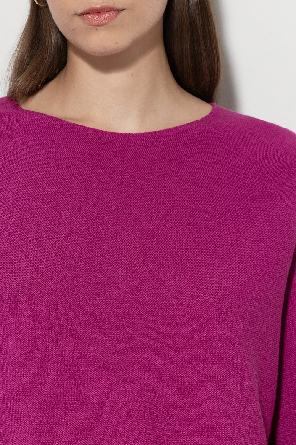 Ultra Pink Fine Knit Sweater