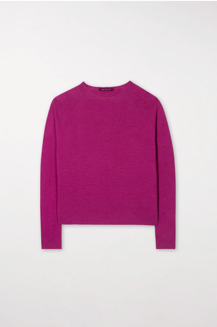 Ultra Pink Fine Knit Sweater