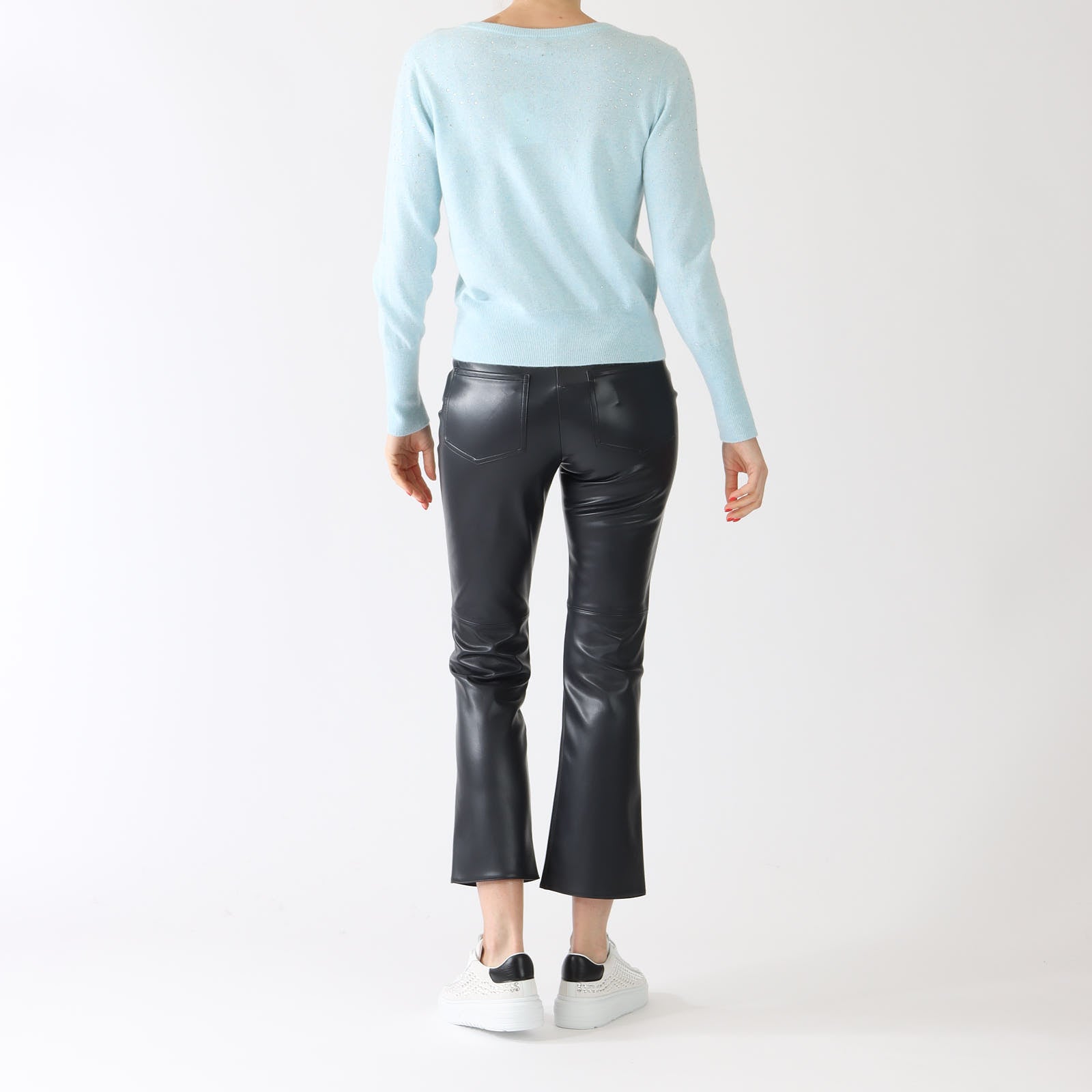 Ultramarine Sublime Coated Slim Leg Pants