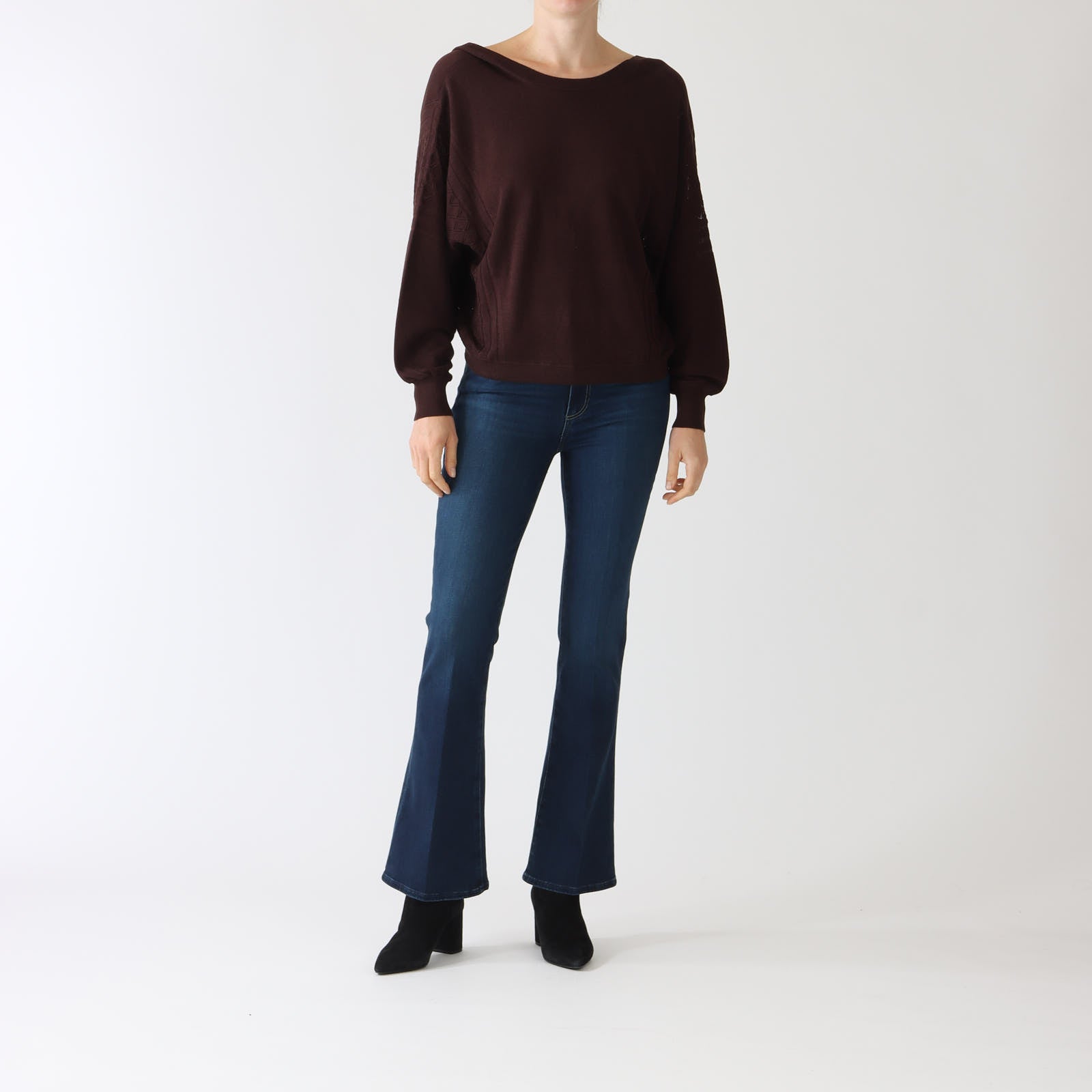 Chocolat Jassida Wool Blend Sweater