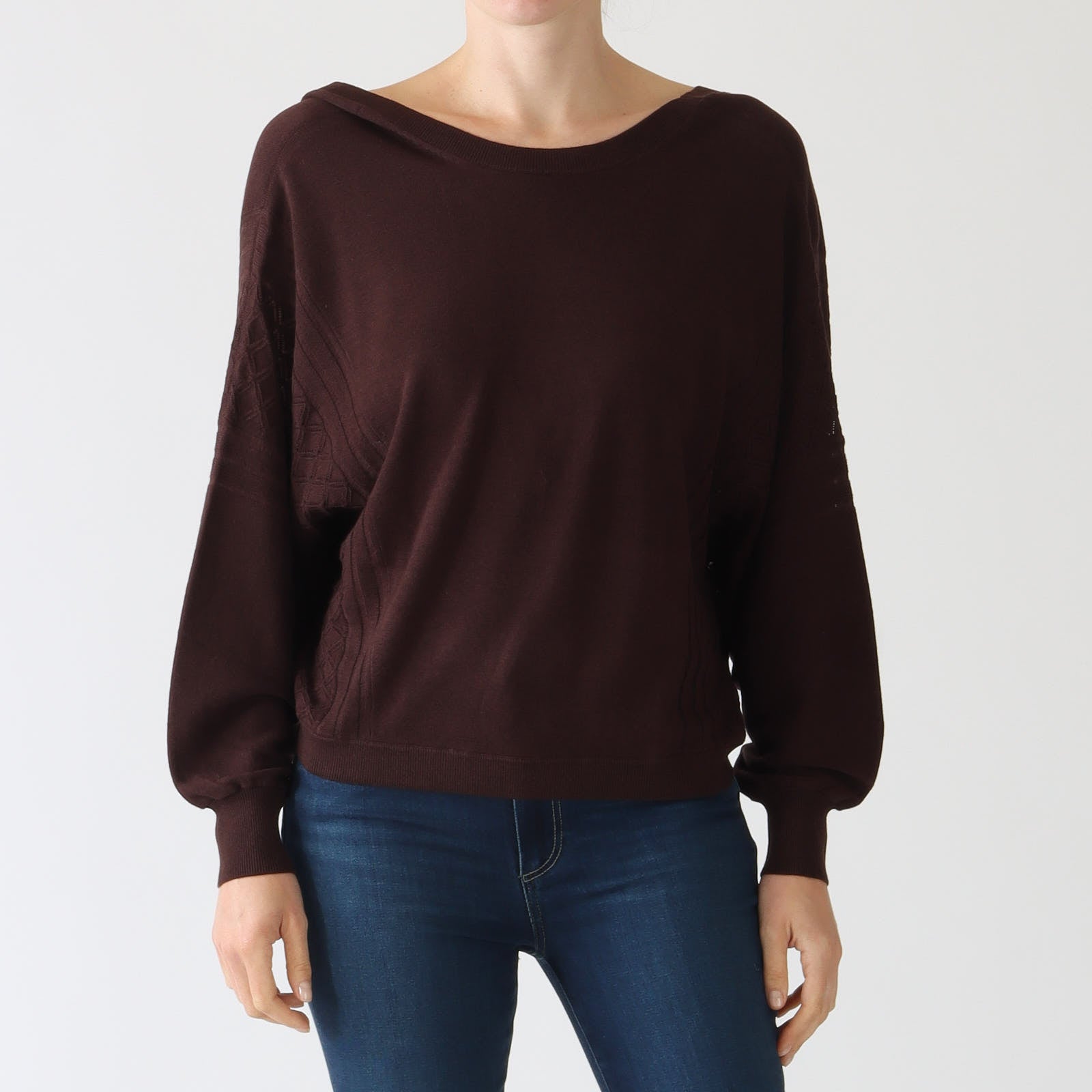 Chocolat Jassida Wool Blend Sweater