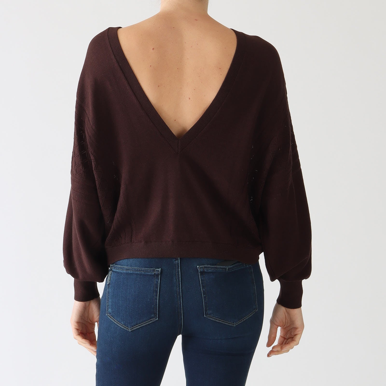Chocolat Jassida Wool Blend Sweater