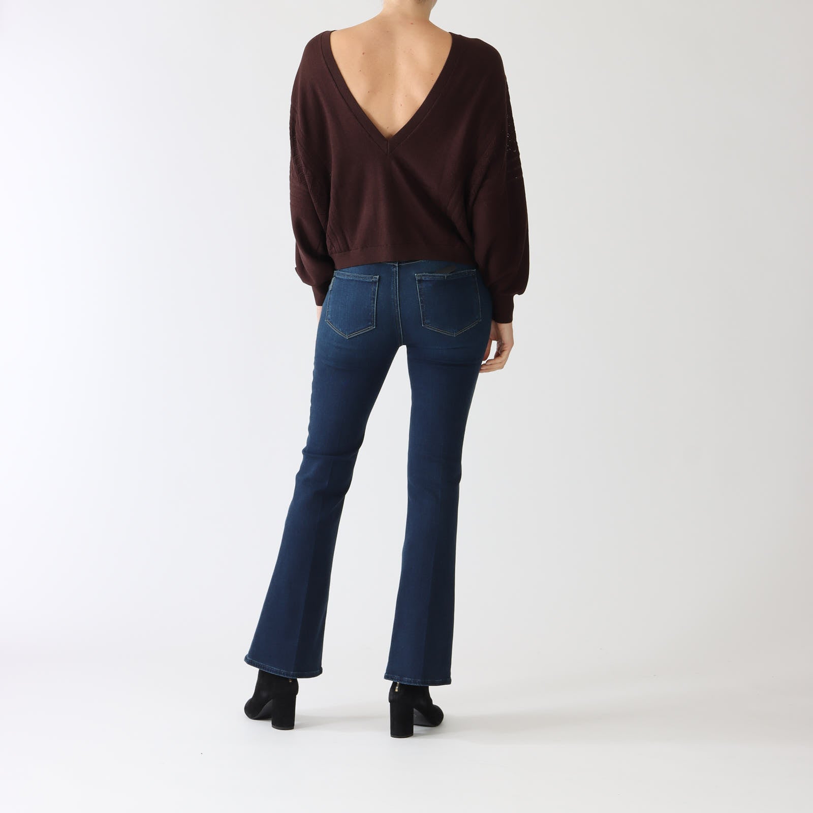 Chocolat Jassida Wool Blend Sweater