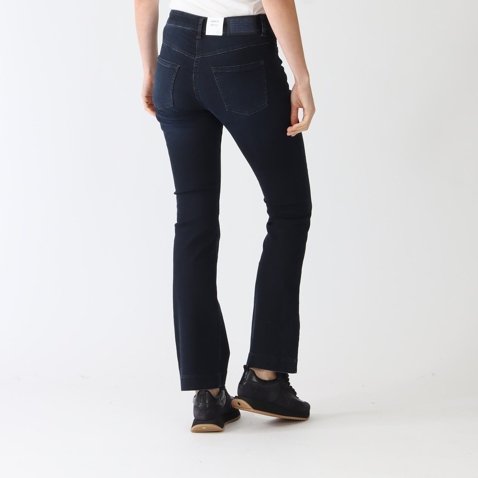 Destroyed Deepblue Boot Glam Jeans