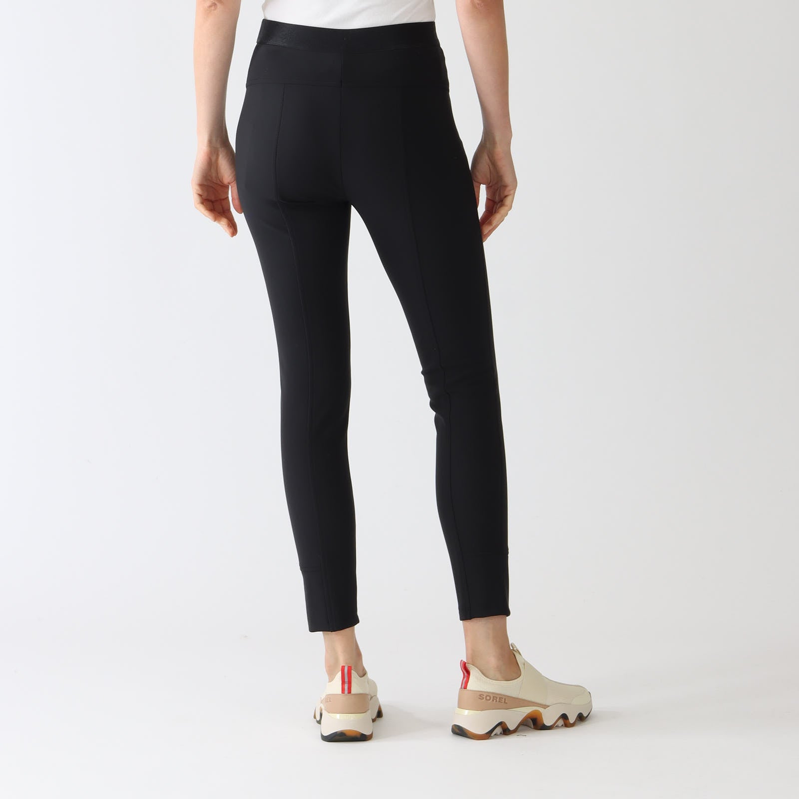 Black Sofia Slim Leg Pants