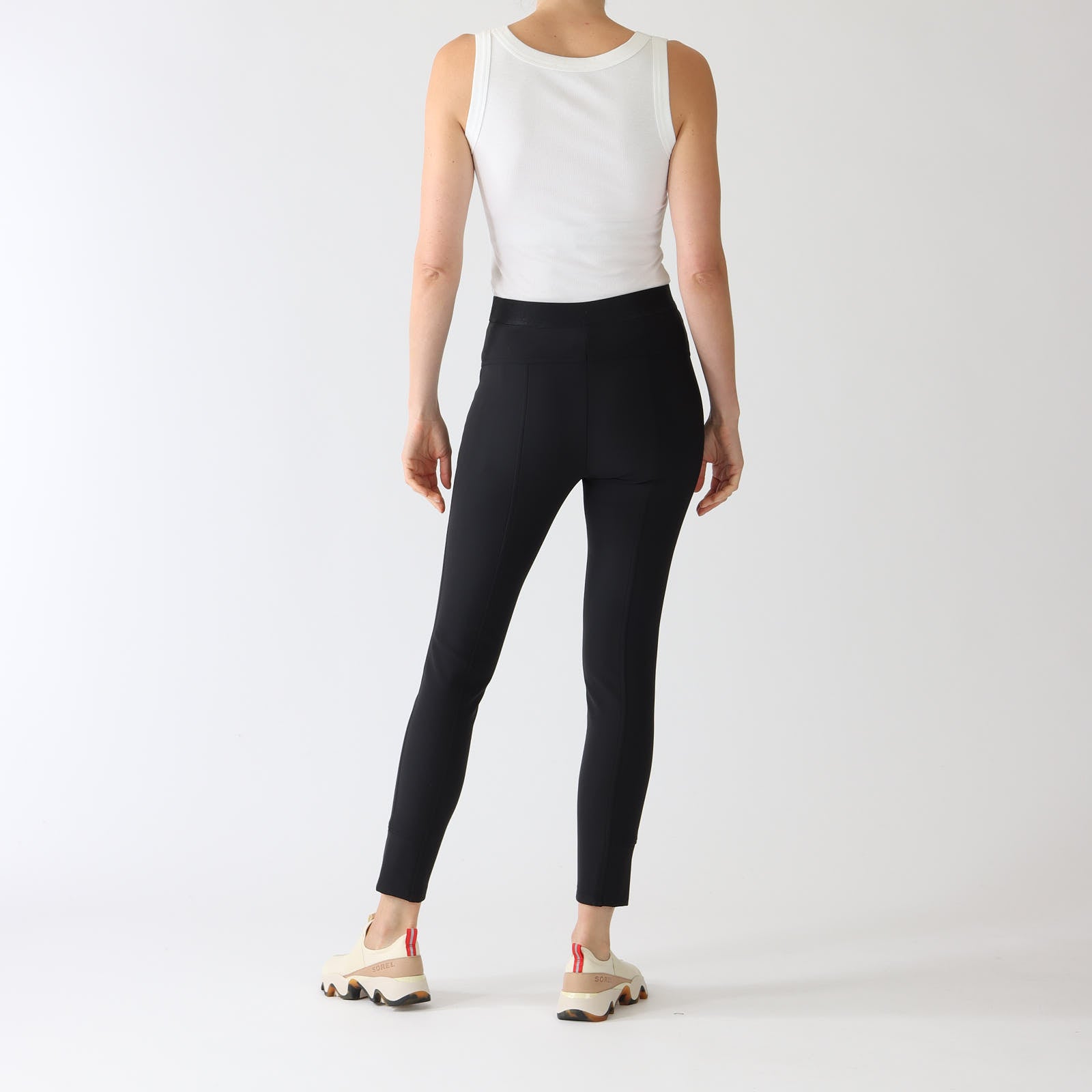 Black Sofia Slim Leg Pants