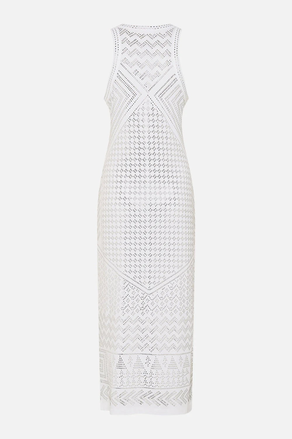 Valley Of The Queens Embellished Jersey Tank Dress