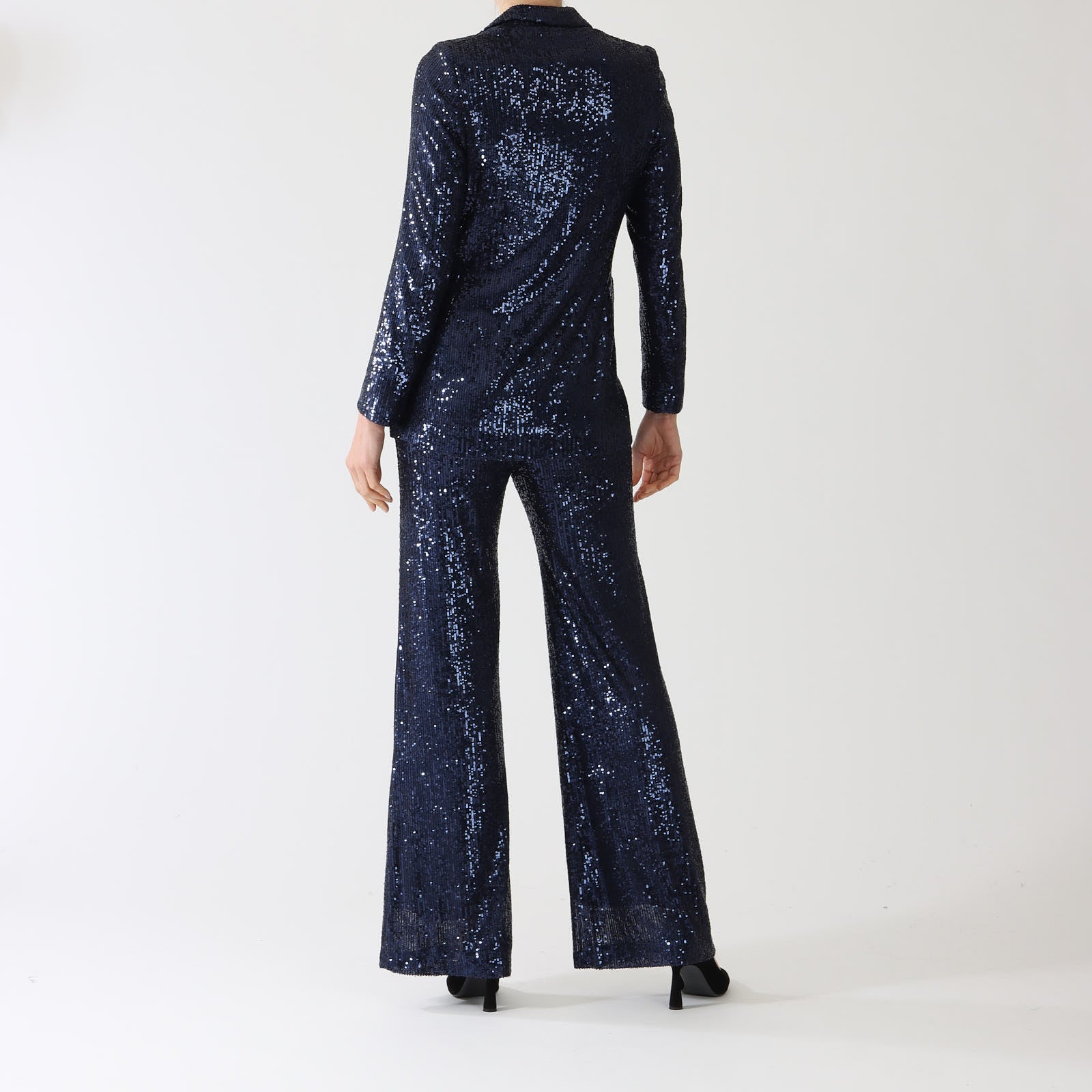 Venus Lentejuelas Navy Sequin Pants