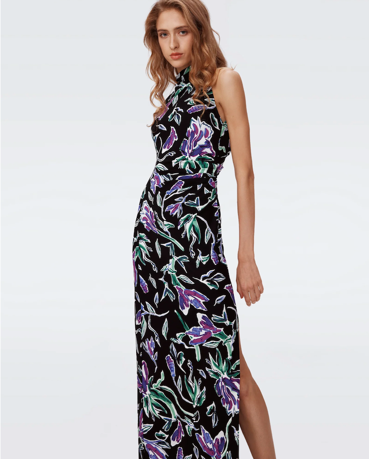 Violet Tulip Fields Libby Maxi Dress