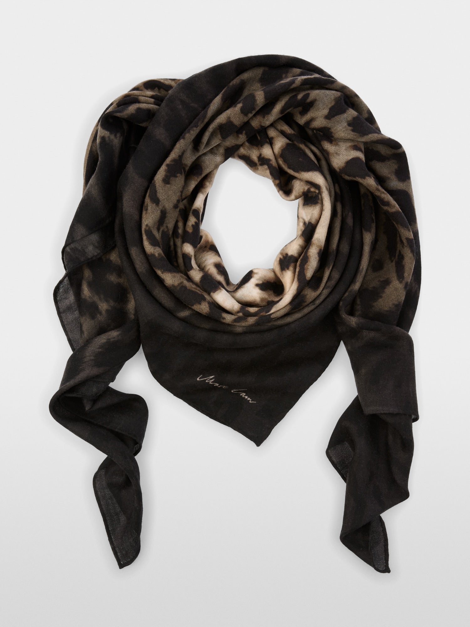 Shiny Sand Gleo Print Scarf