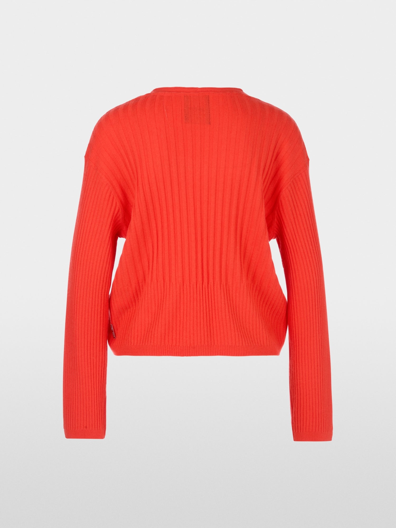 Campari Wool & Cashmere Blend Ribbed Sweater