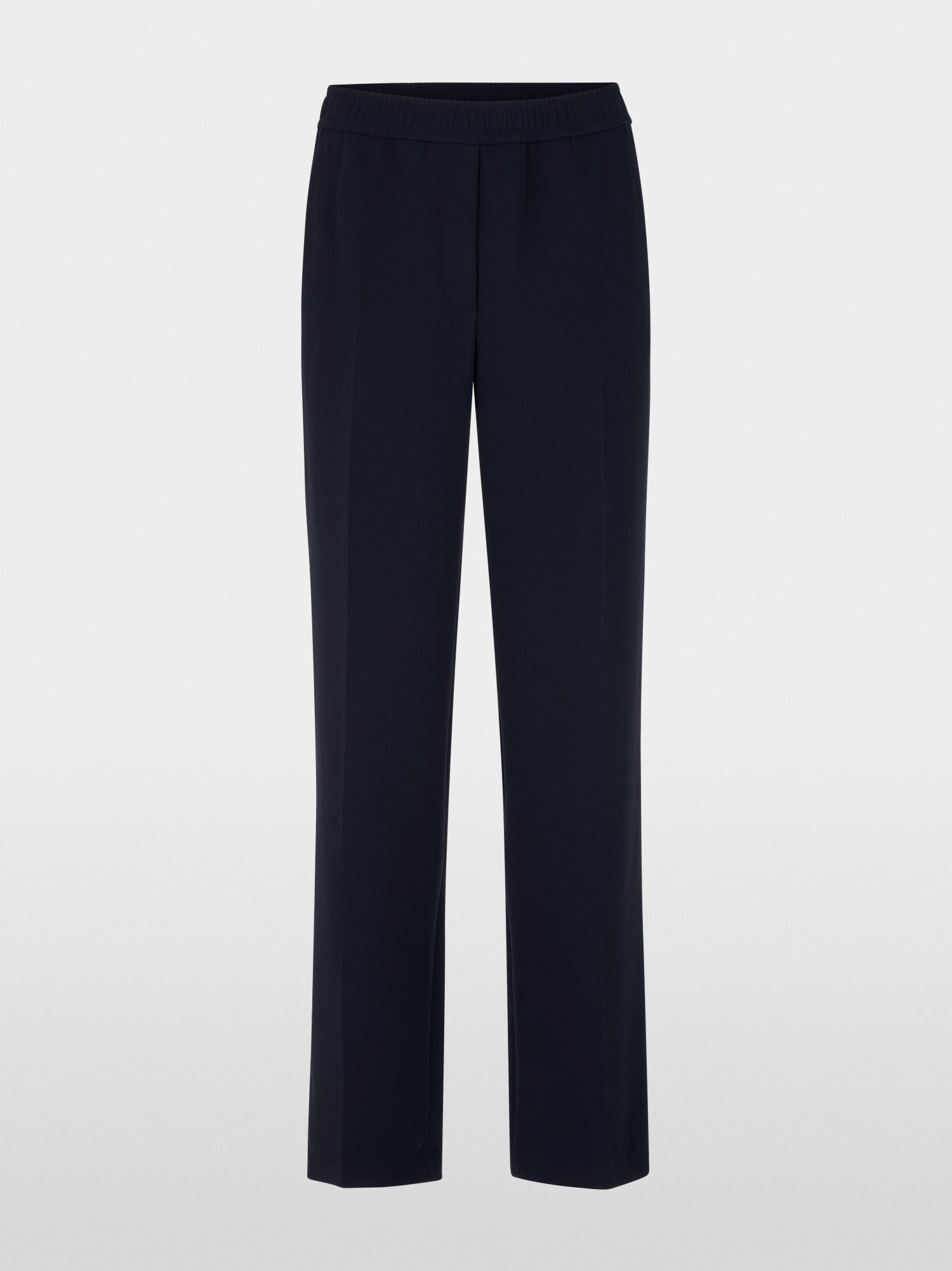 Navy Wide Fit Washington Pants